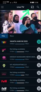 Cara tengok aplikasi tonton di android tv -tv3