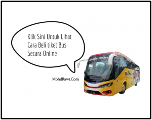 cara beli ticket Bus Online Malaysia